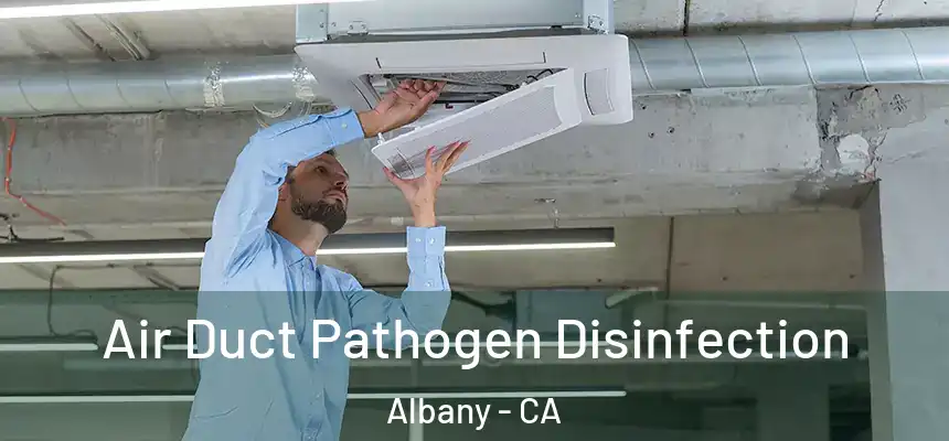 Air Duct Pathogen Disinfection Albany - CA