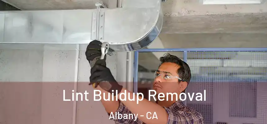 Lint Buildup Removal Albany - CA